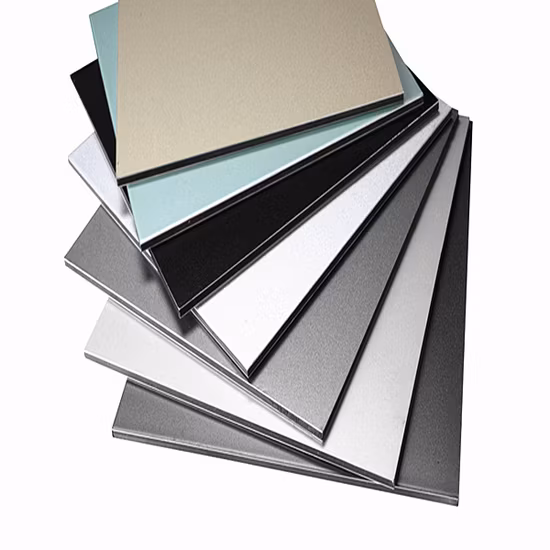 Los paneles compuestos de aluminio del buen precio de la hoja ACP del color de la perla colorida de 2m m 3m m 4m m