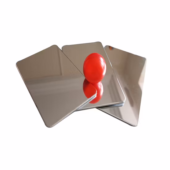 El panel compuesto de aluminio del espejo del papel de pared de la moda para la estrella