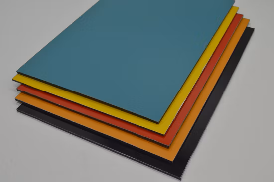 Panel compuesto de aluminio de hoja ACP de aluminio serie Pearl para tienda 4s
