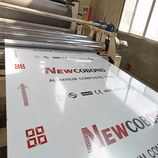 color mate brillante imprimible del panel compuesto de aluminio 0.3alu de 3m m