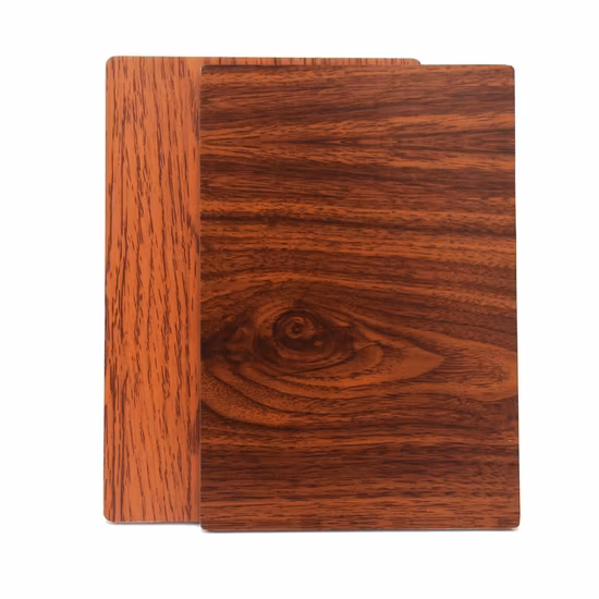Nuevo Panel compuesto de aluminio y madera para decoración con 1220*2440mm